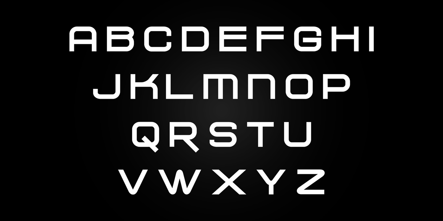 Example font Chronosfer #8